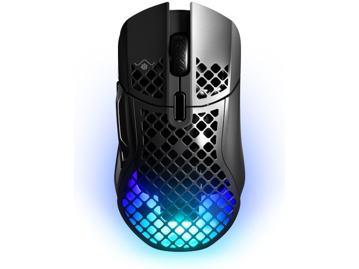 SteelSeries Aerox 5 Wireless Gaming Mus (svart) -B-Grade Demo mus