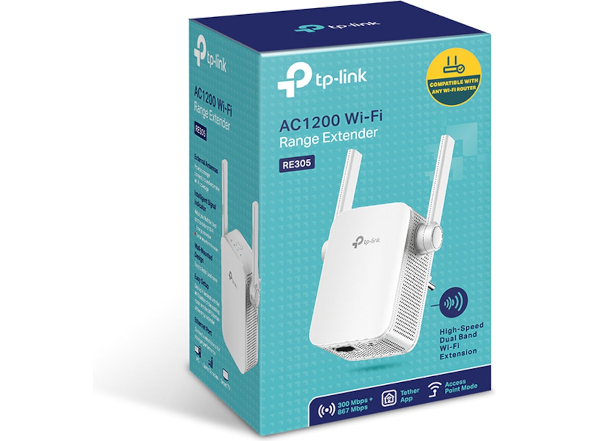 TP-Link RE305 Range Extender -B-Grade Demo nätverk
