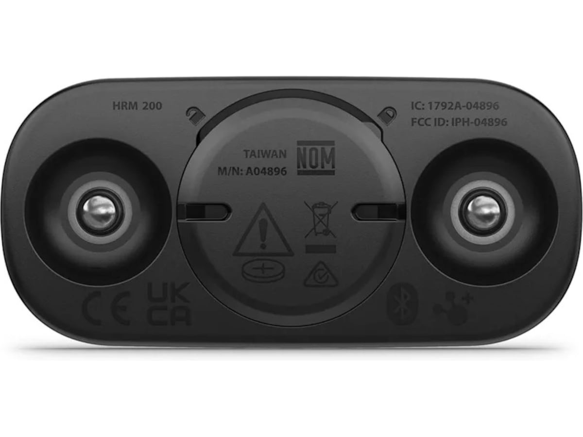 Garmin HRM 200, M-XL (svart) Pulsmätare