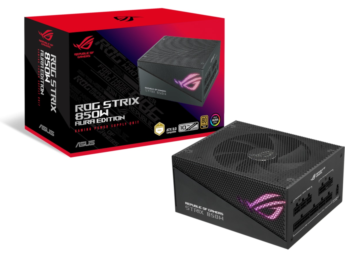 ASUS ROG STRIX 850W Gold Aura Edition PSU Nätaggregat