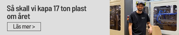 Så ska vi kapa 17 ton plast om året