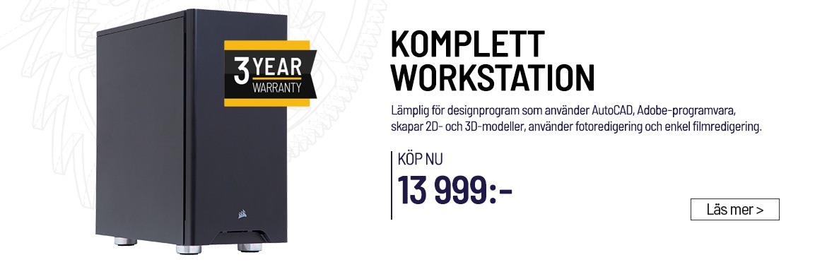 Komplett Workstation - Tryck på bilden för att se produkten.