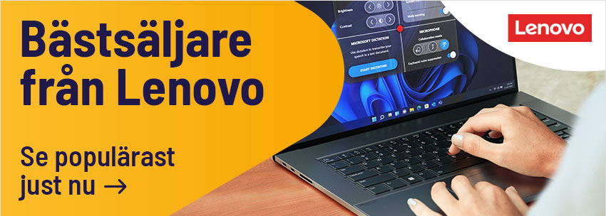 Se populäraste produkter från Lenovo just nu enligt våra kunder