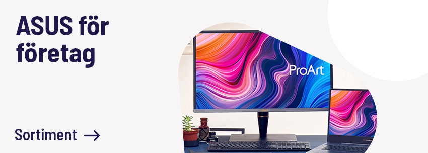 ASUS datorskärmar för företag
