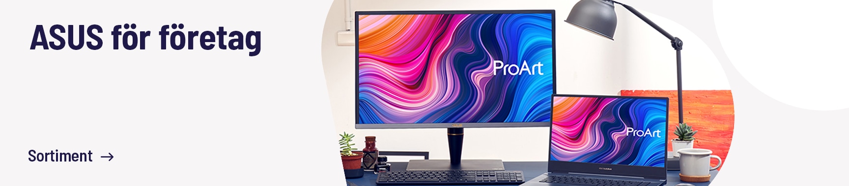 ASUS datorskärmar för företag