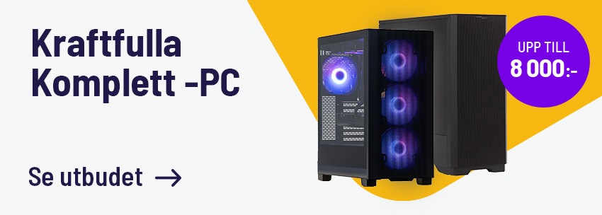 Komplett-PC till Black Week-priser