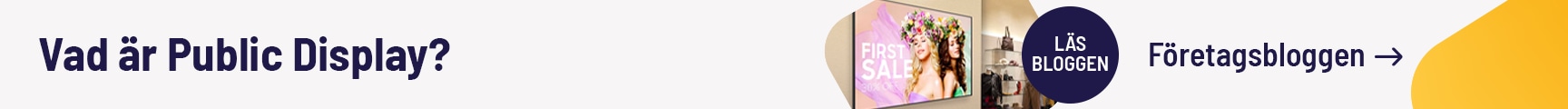 Vad är en Public Display? Vi går igenom i bloggen, läs mer här.