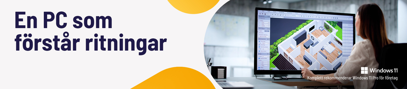 Komplett-PC anpassad för AutoCAD