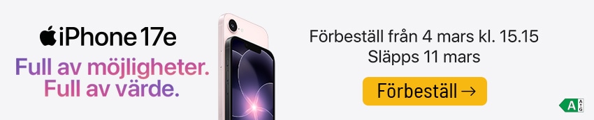 Nyhet! Förbeställ iPhone 17e för företag