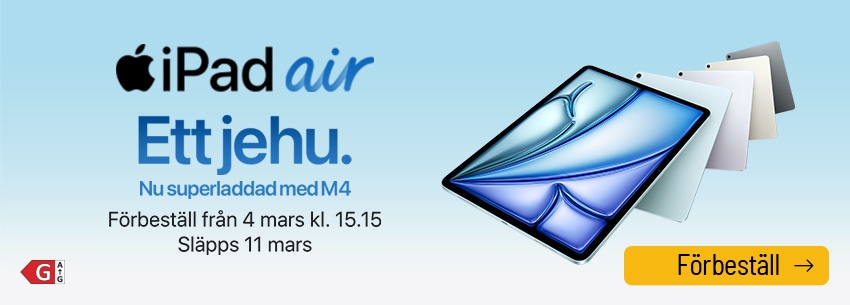 Förbeställ nya iPad Air för företag