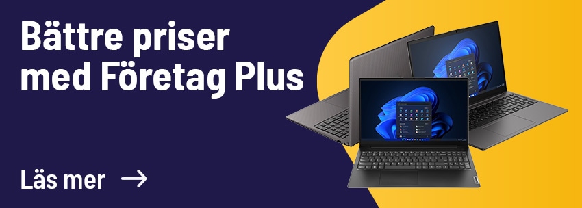 Bättre priser med Företag Plus på hela sortimentet