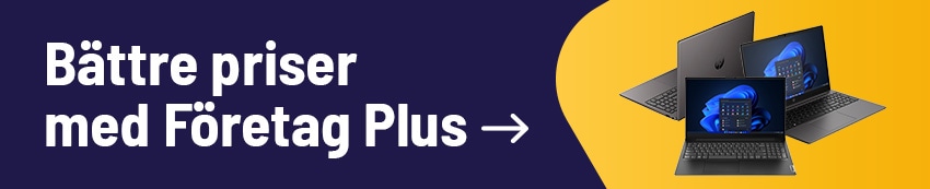 Ännu bättre priser genom Företag Plus. Läs mer och gå med kostnadsfritt idag.