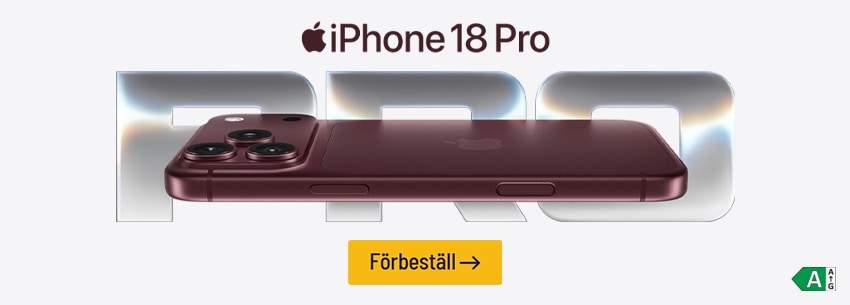 Nu kan du förbeställa iPhone 18 Pro!
