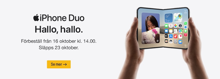 iPhone Duo för företag. Förbeställning öppnar på fredag