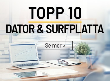 Topp 10 Dator & Surfplatta