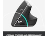Logitech MX Vertical Trådlös Bluetooth Mus Ergonomi