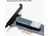Akasa M.2 SSD to PCIe adapter card Tillbehör