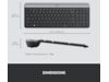 Logitech MK470 Slim Trådlös Kombination Mus & tangentbord -combo-paket