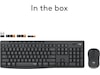 Logitech MK295 Silent Wireless Combo - GRAPHITE Mus & tangentbord -combo-paket