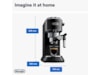 DeLonghi Dedica Style EC685.BK Manuell espressomaskin (svart) Espressomaskiner