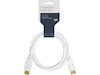 Displayport kabel 2m (vit) Skärmkablar