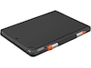 Logitech iPad 10,9" / 11" Slim Folio Tangentbordsfodral (grafitgrå) Skydd