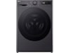 LG F4Y5RRPYJ tvätt-/torrkombimaskin (svart) Kombinerad tvättmaskin och torktumlare