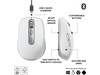Logitech MX Anywhere 3S trådlös mus (pale grey) Mus