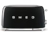 Smeg TSF02BLEU 4x2 brödrost (svart) Brödrostar