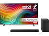 LG 55'' NANO 81 4K TV (2024) 55NANO81T6A + Soundbar 50 - 59 tums TV