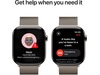 Apple Watch Series 10 46mm GPS + LTE Titan (naturlig) Smartwatches