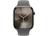 Apple Watch Series 10 46mm GPS + LTE Titan (naturlig) Smartwatches