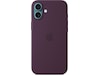 Apple iPhone 16 Plus Silikonskal (plommon) Skydd