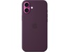 Apple iPhone 16 Plus Silikonskal (plommon) Skydd