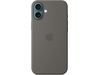 Apple iPhone 16 Plus Silikonskal (granitgrå) Skydd
