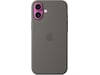 Apple iPhone 16 Plus Silikonskal (granitgrå) Skydd