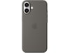 Apple iPhone 16 Plus Silikonskal (granitgrå) Skydd