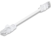 Nätverkskabel CAT6 15cm (vit) Nätverkskablar