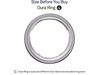 Oura Ring 4 Smart Ring str. 8 (silver) Smart ring