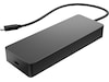 HP Universal USB-C Multiport Hub (svart) Dockningsstation och USB-hub