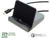 4smarts 60W USB-C laddningsstation (svart) Laddstation