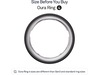 Oura Ring 4 Smart Ring str. 10 (stealth) -B-Grade Demo tillbehör till mobiler & smartwatches