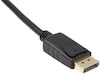 Displayport till HDMI Adapter 5cm (svart) Kabel adapter och övergångar