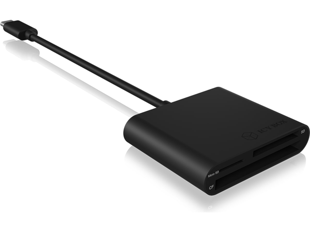ICY BOX Type-C USB 3.0 Multi Card Reader Minneskortläsare