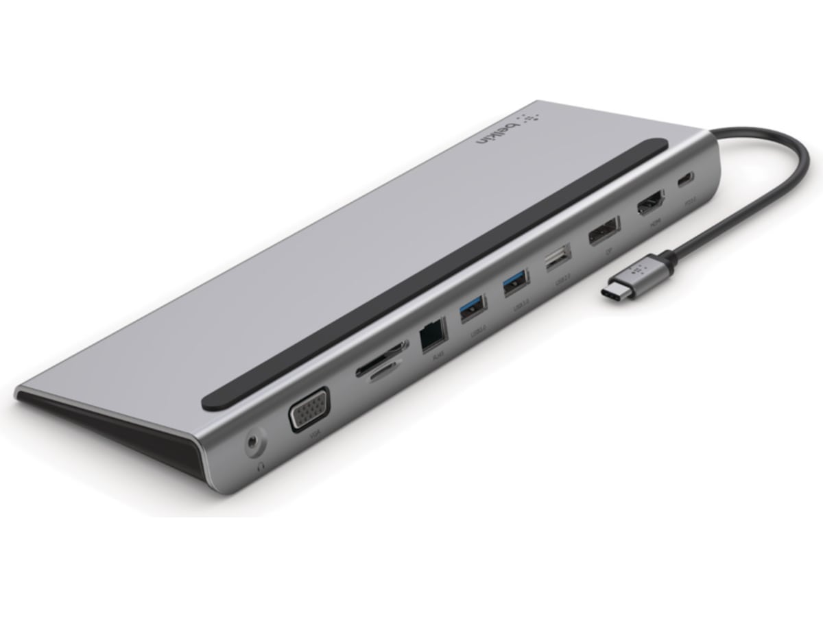 Belkin 11-i-1 Connect Multiport Docking Dockningsstation och USB-hub