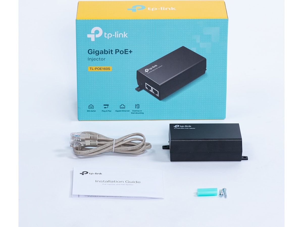 TP-Link TL-POE160S PoE+ Injector Accesspunkt