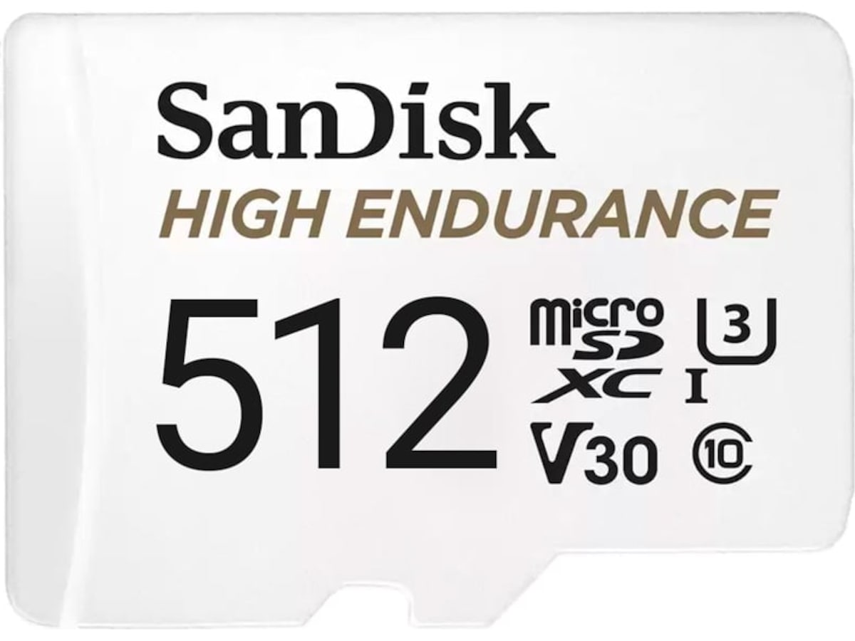 SanDisk High Endurance microSDXC 512GB Minneskort