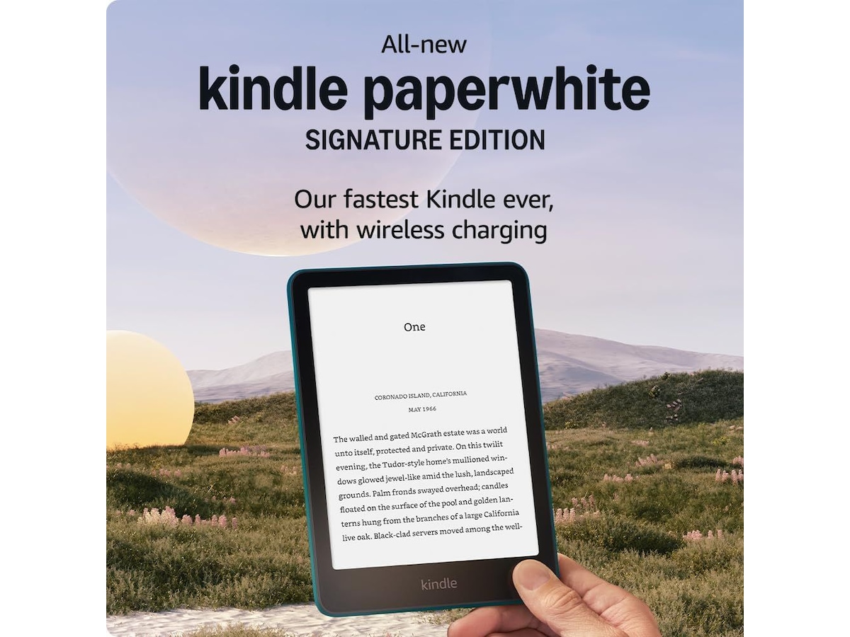 Amazon Kindle Paperwhite Signature Edition 7" 32GB (jade) E-bokläsare