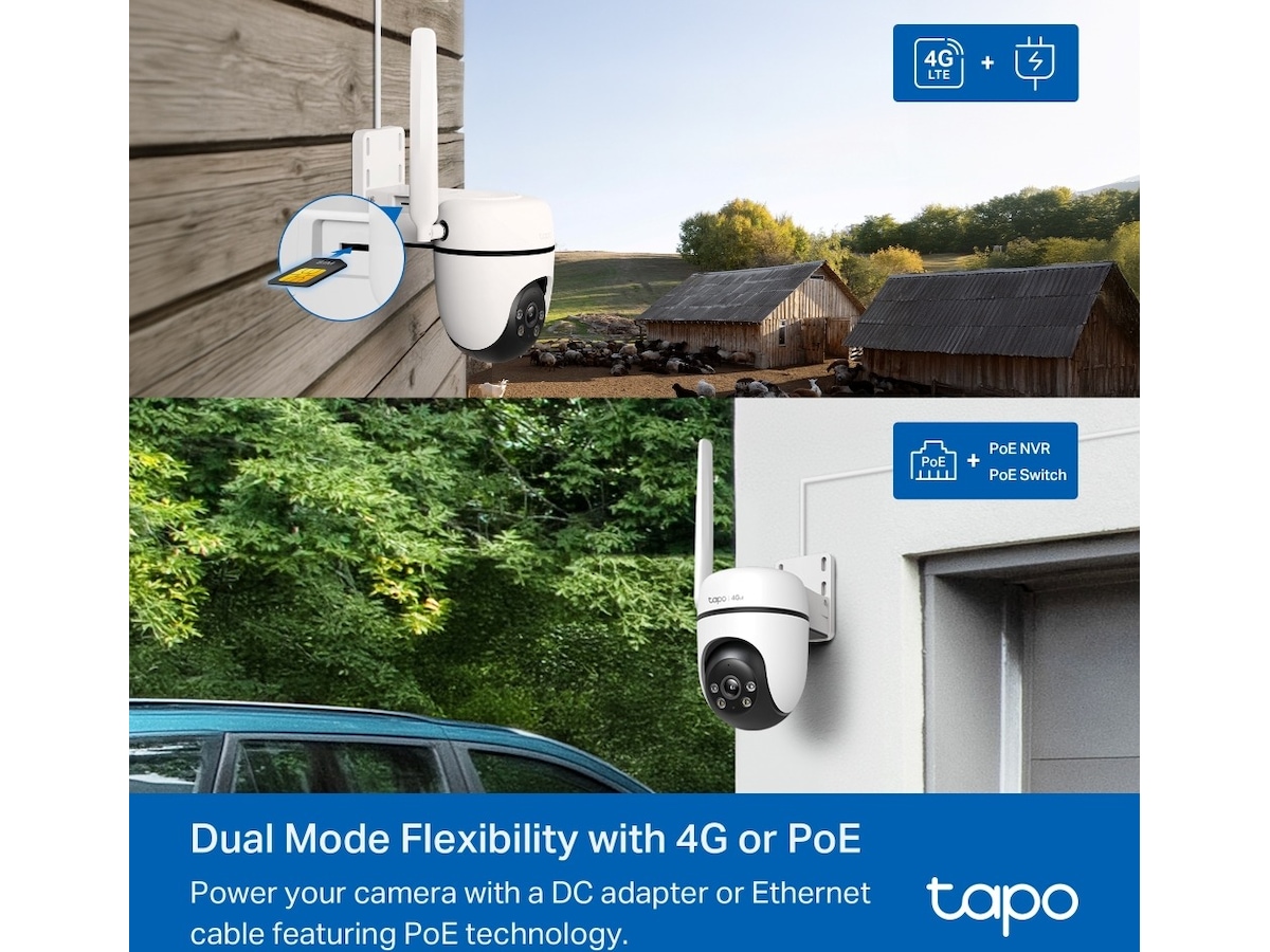 Tapo C501GW 4G övervakningskamera Övervakningskamera