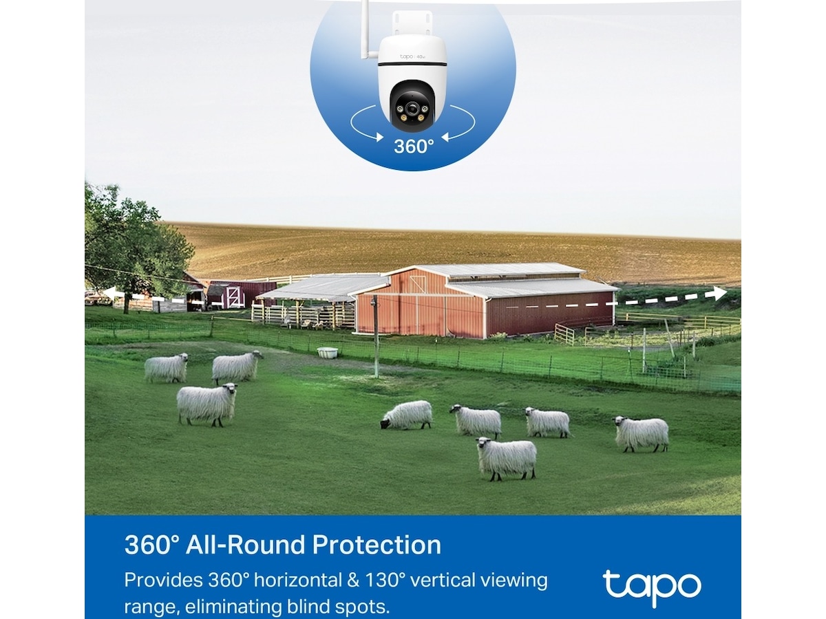 Tapo C501GW 4G övervakningskamera Övervakningskamera